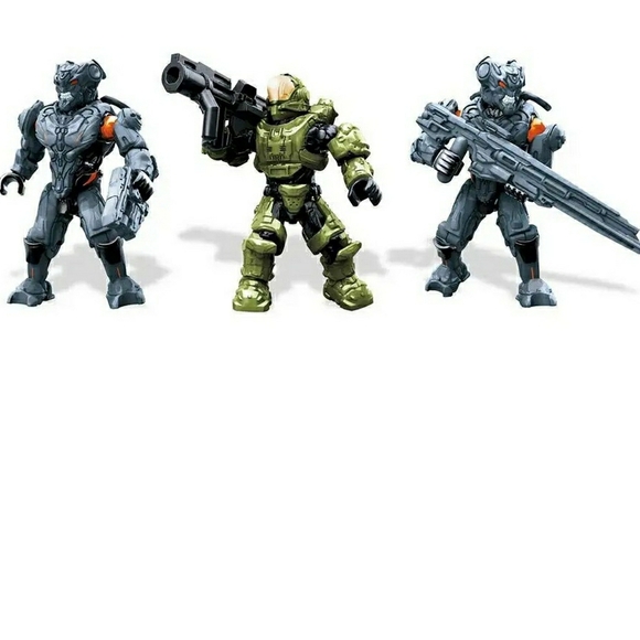 Mega Bloks Halo 5 Phaeton Gunship Building Set With 3 Figures+Weapons #38136 NIB - Picture 5 of 9